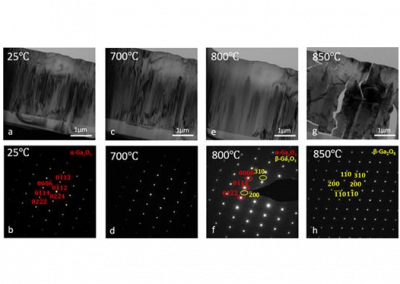 Thermal stability of HVPE-grown (0001) α-Ga2O3 on sapphire template under vacuum and atmospheric environments