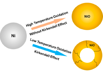 Revealing Temperature-Dependent Oxidation Dynamics of Ni Nanoparticles via Ambient Pressure Transmission Electron Microscopy