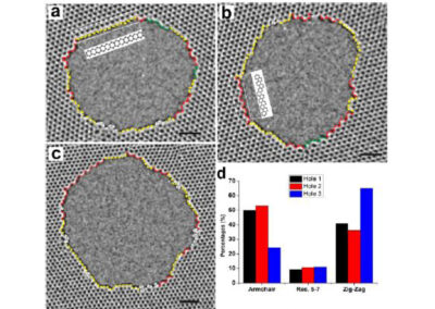 Temperature Dependence of the Reconstruction of Zigzag Edges in Graphene