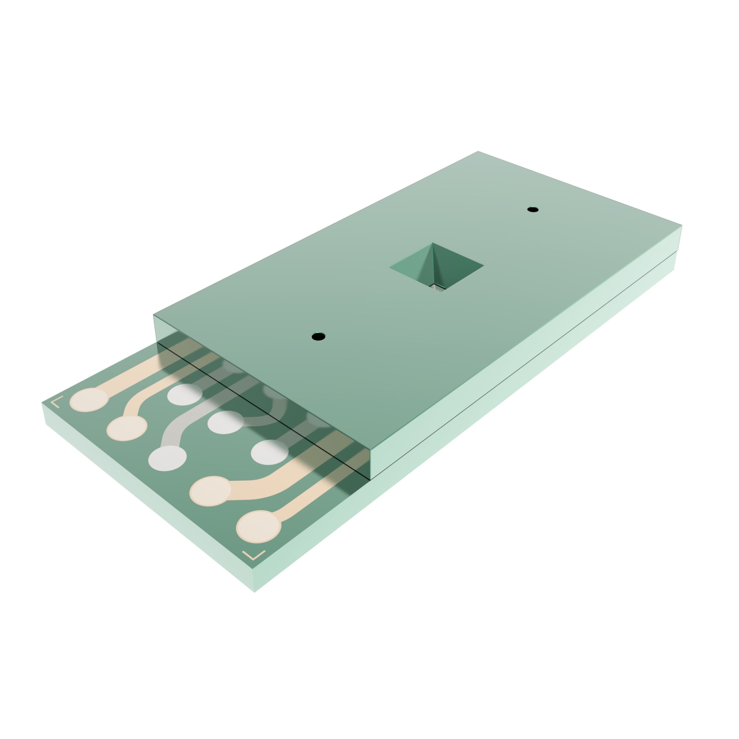 Climate JEOL top + bottom chip with O-ring Climate JEOL top + bottom chip with O-ring_optimized design